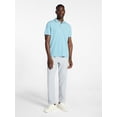 thumbnail image 2 of George Men's and Men's Big & Tall Tipped Pique Polo Shirt with Short Sleeves, Sizes XS-5XL, LT-3XLT, 2 of 5