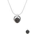 thumbnail image 2 of Delight Jewelry Silvertone Medical Caduceus Seal - Silvertone Grandmother Ring Charm Necklace, 18", 2 of 4