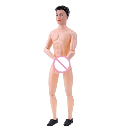 11 Joints Doll Body Girl Doll Boyfriend Prince Ken Doll Toy Accessories (C)