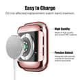thumbnail image 6 of Apple Watch Case Series 3 2 1 38mm with Buit in TPU Clear Screen Protector - All Around Protective Case High Definition Clear Ultra Thin Cover - Rose Gold, 6 of 6