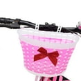 thumbnail image 7 of Kids' Bicycle Basket - Front Bowknot Design, Durable , Fits Most Bikes & Scooters, 7 of 7