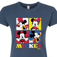 thumbnail image 3 of Disney - Mickey - Ring Master Silly Faces - Juniors Fitted Graphic T-Shirt, 3 of 5