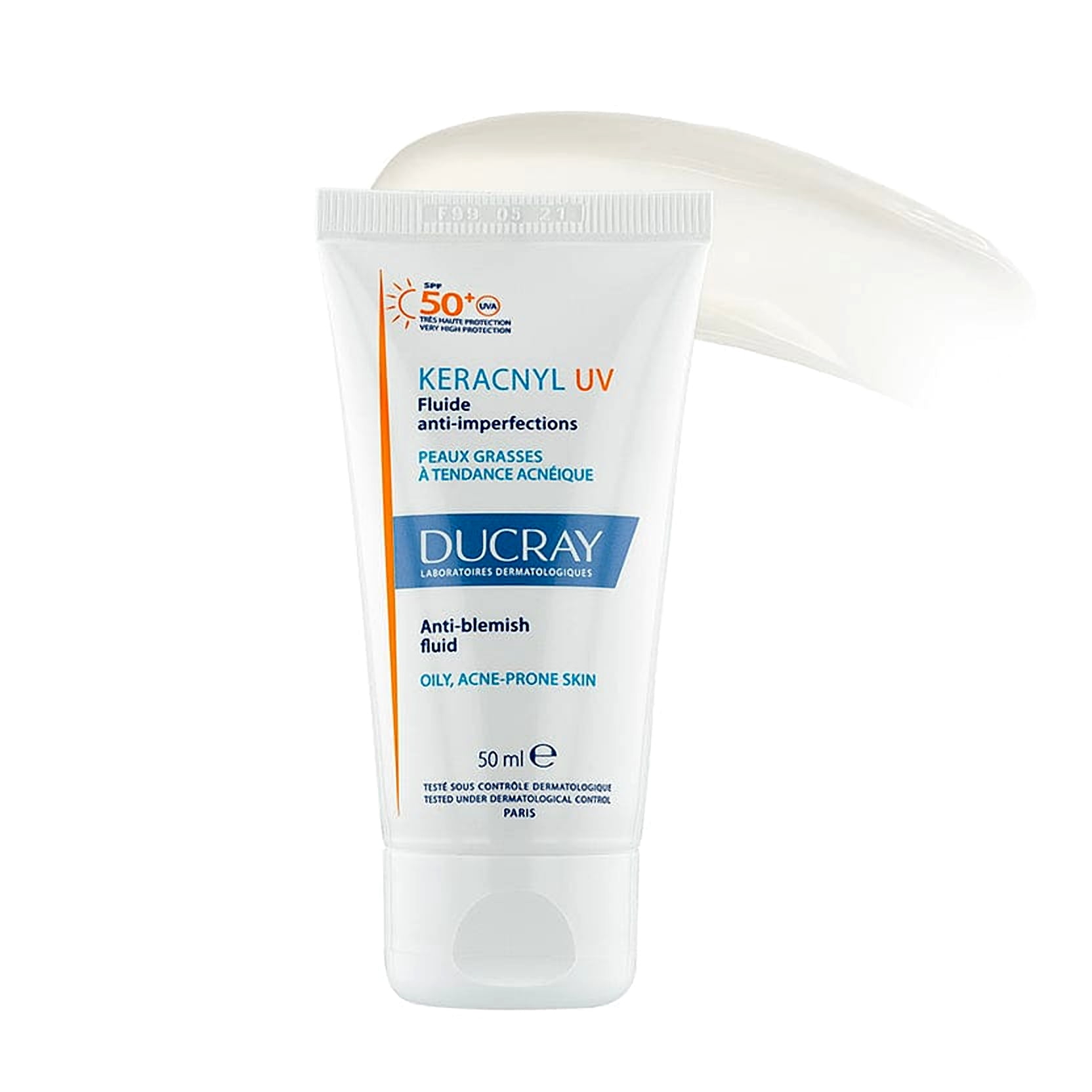 Ducray Keracnyl UV SPF50+ Anti Blemish Fluid 50 ml