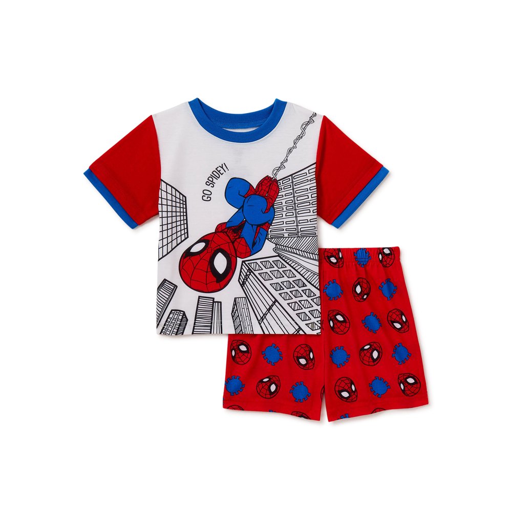 Marvel Super Hero Adventures Spiderman Toddler Boy Loose Fit Short