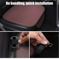 thumbnail image 5 of Breathable & Anti-Slip Viscose Filament Car Seat Covers, Ice Silk Non-Slip Universal Car Seat Pad with Storage Pockets, for Trucks, Sedan and SUV, 5 of 7