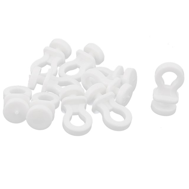 Pinzas de mantel de plástico para mesa, sujetadores de mantel, grosor de 3.5-5cm, 4 piezas