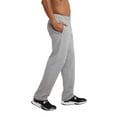thumbnail image 4 of Champion Men's and Big Men's Powerblend Fleece Open Bottom Pants, up to Size 2XL, 4 of 7