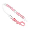 thumbnail image 3 of Golf Bead Chain Score Counter, Nylon with Shiny Stones, Black Pink Optional, Durable Clip, for Golf Supplies, 3 of 7