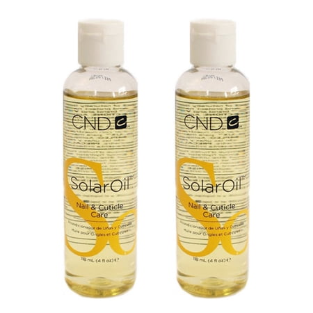 CND Essentials Nail Solar Oil Cuticle and Nail conditioning 4 Oz Pack of 2