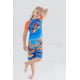 thumbnail image 2 of Jersey raglán Hot Wheels para niños pequeños, con protección contra salpicaduras, azul 5, 2 of 9