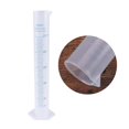 thumbnail image 2 of 250ml Transparent Measuring Cylinder Plastic Graduated Cylinder Hexagonal Base (As Shown), 2 of 3