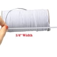 thumbnail image 3 of TopOne 144yards 6mm Braided Elastic Cord High Strength Band Elastic Rope Stretch Knit Elastic Spool, 3 of 8