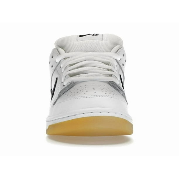 Nike Men's SB Dunk Low Pro White Gum Skateboarding Shoes