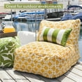 thumbnail image 4 of Majestic Home Goods Chair Lounger Ikat Dot Citrus, 4 of 6