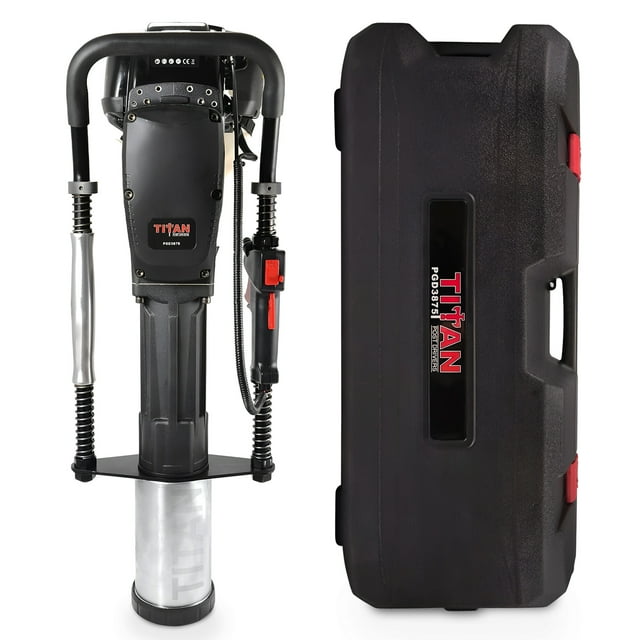 Titan Post Drivers PGD3875 Conducteur Portatif à Essence, Léger, 50 Lb