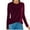 A01_(deals)Hot Pink, variant on Womens Plus Size Velvet Tops Crewneck Long Sleeve Casual Pullover for Women Soft Warm Shirts Comfy Velour Blouses Tops