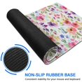 thumbnail image 6 of Long Mouse Pads for Desk,Pioneer Flower Floral Print Pattern Desk Mats on Top Of Desks, Desk Mouse Pad Extra Large with 3mm Non-Slip Base and Stitched Edge for Gaming,Office,Work,Home 31.5"x15.7", 6 of 6