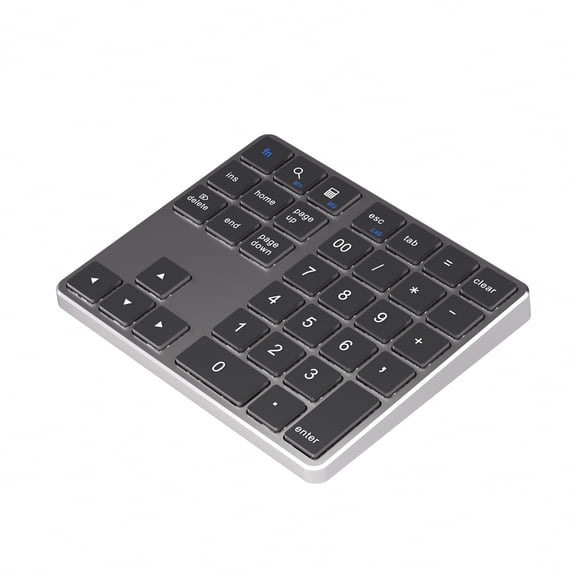Bluetooth 5.0 Numeric Keypad Tri-Mode BT5.0 BT3.0 2.4G Wireless Keyboard K35 Digital Keyboard 300mAh Battery Rechargeable Numpad