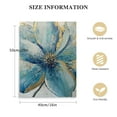 thumbnail image 2 of JEUXUS Flower and Abstract Canvas Wall Art for Living Room -Painted Floral for Bedroom  Framed Large Abstract Wall Decoration for Office Kitchen 20x48 inches, 2 of 5