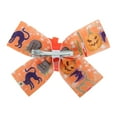 thumbnail image 5 of Unique Bargains 1 Pc Duckbill Clip Halloween Bow Cartoon Hair Clip for Women Orange Black, 5 of 5