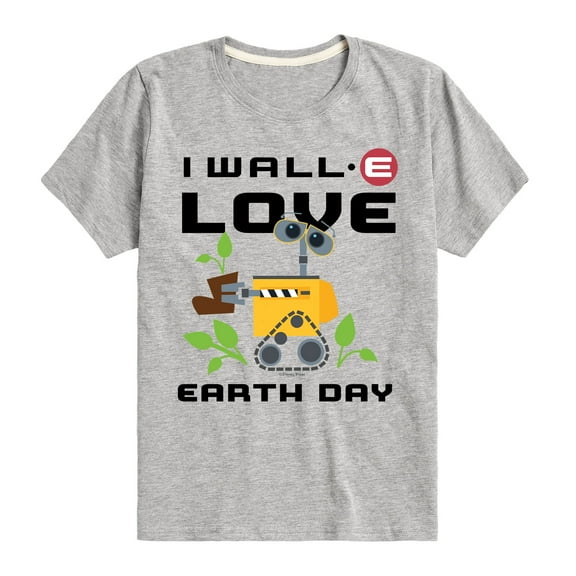 Wall-E - Love Earth Day - Toddler And Youth Short Sleeve Graphic T-Shirt