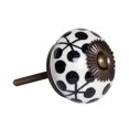 thumbnail image 2 of KNOB-IT VINTAGE HANDPAINTED CERAMIC KNOBS (8 Pack) K000001, 2 of 3