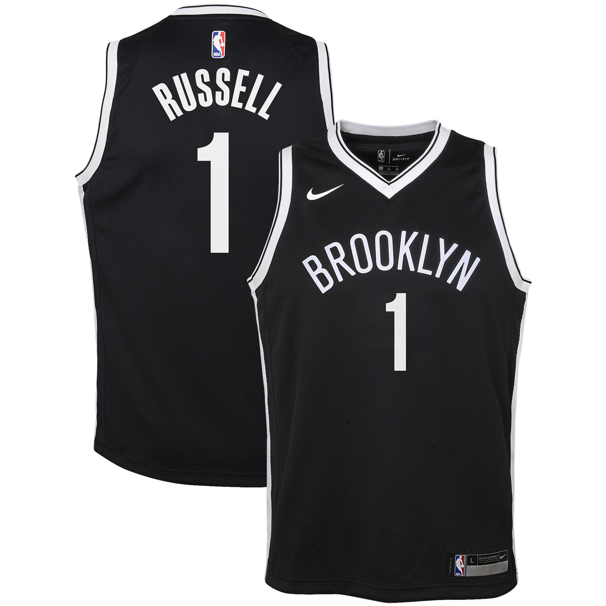 D'Angelo Russell Brooklyn Nets Nike 