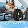 thumbnail image 5 of Car Seat Travel Bag for Airplane: Car Seat Bags for Air Travel Fit All Car Seats, Infant Carriers & Booster Seats, Carseat Cover, 5 of 6