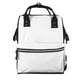 thumbnail image 1 of Disketp White Mochila de Pañales de Gran Capacidad con Múltiples Bolsillos, Mochila de Viaje Multifuncional para Bebé, Unisex, Moderna y Resistente, 1 of 6