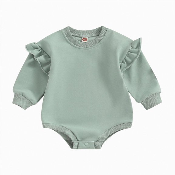 Baby Bodysuits Unisex Bodysuit Boys Girls Clothes Baby Girls Climbing Clothes Baby Long Sleeve Letter Triangle Romper Longs Set 3-6 Months