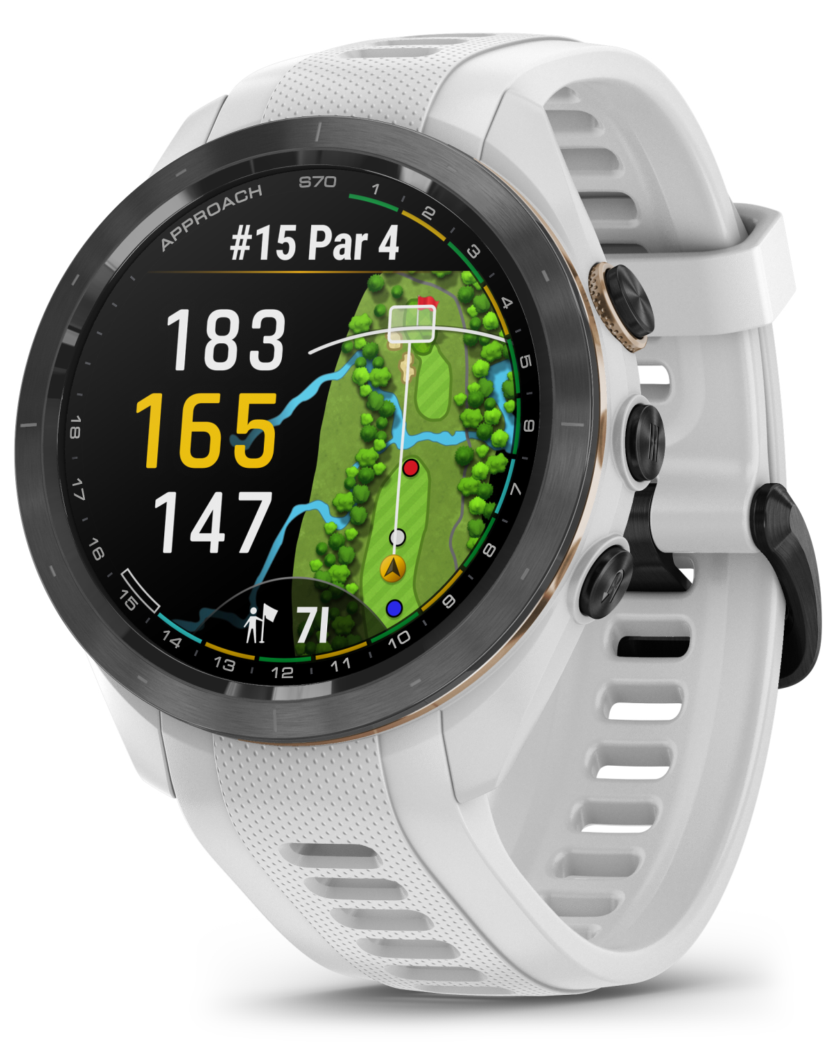 Garmin Approach S70 42mm GPSスマートウォッチ Approach S70 42mm | スマートウォッチ | Garmin 日本