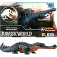 thumbnail image 1 of Jurassic World Wild Roar Gryposuchus Dinosaur Action Figure Toy with Attack & Sound, 1 of 6