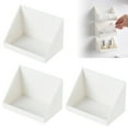 thumbnail image 5 of Wall Mounted Storage Organizer Clear Storage Box Strong Load-bearing Easy to Install Bathroom Cabinet Shelves Organizer, 5 of 8