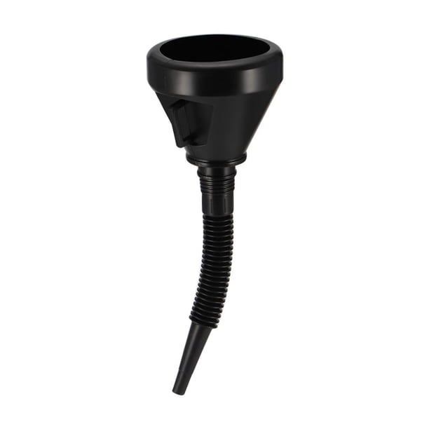 Embudo De Plástico 2 En 1, Boquilla Para Aceite, Agua, Combustible, Gasolina, Diésel, Gasolina, Accesorios De Coche De Alta Calidad, Negro Cateissary VI006016-00