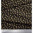 thumbnail image 3 of Soimoi Velvet Fabric Artistic Leaves Print Sewing Fabric Yard 58 Inch Wide, 3 of 5