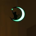 thumbnail image 4 of Metal Luminoso Perfecl Gato Colgante Ventana Decorativo Verde Colgante, 4 of 8