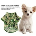 thumbnail image 4 of Camisas para Perros ANGGREK Camuflaje Verano Transpirables Y Frescas para Perros Pequeños A Medianos Gatos, 4 of 8