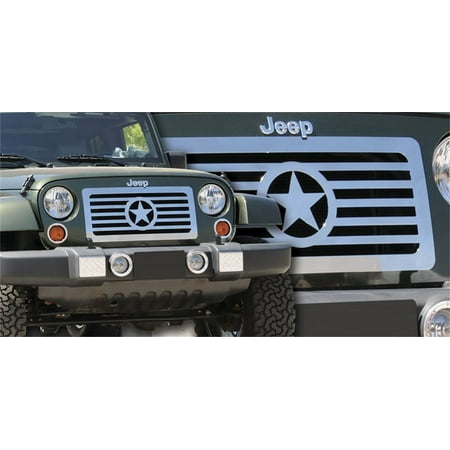 T-Rex Grilles 66481 Custom Series Grille Fits 07-18 Wrangler (JK)