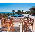 thumbnail image 2 of Pemberly Row 5 Piece Wood Patio Dining Set, 2 of 3
