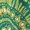 Green, variant on Green All-Over Print Spaghetti Strap Mini Sundress For Women, Boho Tropical Vacation Dress