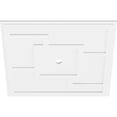 thumbnail image 2 of 36"OD x 2"ID x 12 1/2"C x 1"P Knox Architectural Grade PVC Contemporary Ceiling Medallion, 2 of 11