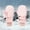 Pink, variant on NAISIBABY Boys Girls Ski Mittens, Thermal Waterpoof Stretchy Cuff Kids Winter Outdoor Snow Gloves Gray (6Months-6T)