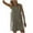 Dark Gray, variant on Kmdttou 2025 New Fashion Women's Solid Color Hollow Back Overalls Jumpsuit with Pockets Clothes on Clearance!