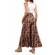 thumbnail image 5 of SAYOO Pantalones casuales de playa para mujer, pantalones anchos de cintura alta con vendaje delantero, S/ M/ L/ XL SAYOO perder, 5 of 7