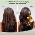 thumbnail image 4 of Alfheim Rosemary+ Purifying Leave-in Spray 5.4oz | Vegan Formula, Refreshing Scalp & Hair Mist, Balances Oil, Smooths Frizz & Adds Volume for Fine or Oily Hair, 4 of 10