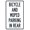Warning Sign 2, variant on Bidirectional Handicapped Parking 8"x12" Metal Warning Sign, Cautions Security Tin Sign, Safety Sign, Street Business Wall Decor