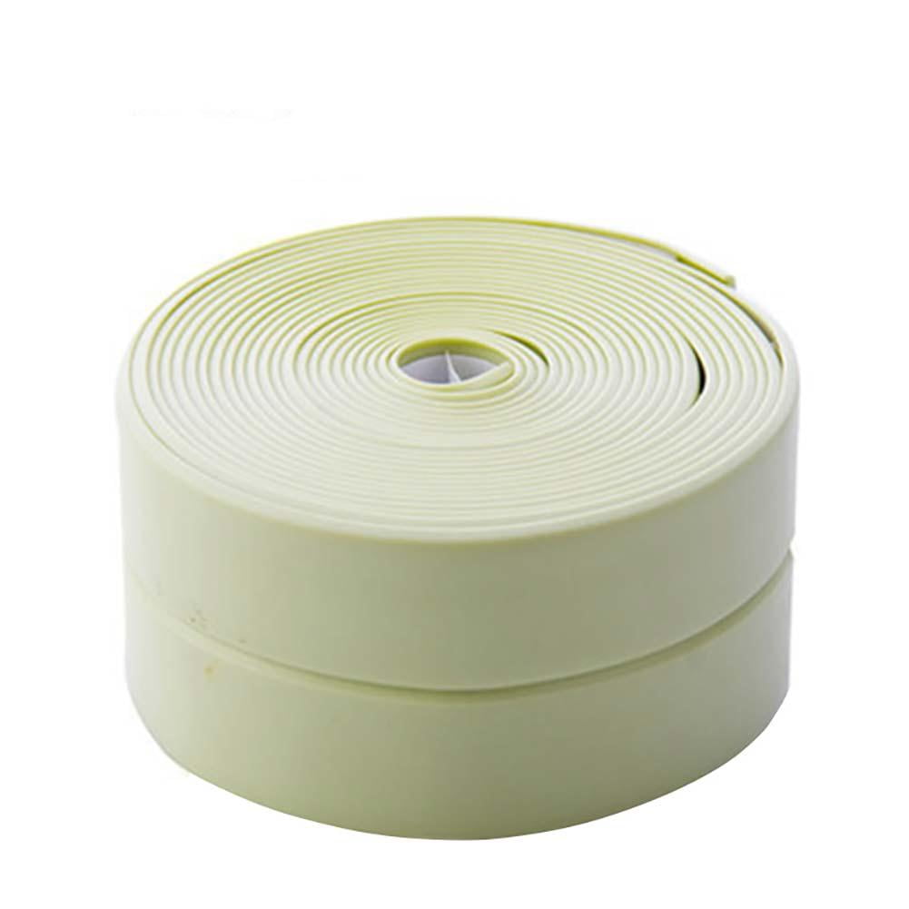 bangyoudaoo Mildew Resistant Tape Kitchen Seam Seal Caulk Strip, Bathtub PE Sealing Tape Self