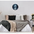 thumbnail image 4 of Moon Forest Wall Clock Battery Operated 14 Inch Silent Non-Ticking Wall Clocks Modern Decorative Round Clock for Kitchen Bedroom Living Room Office, 4 of 7