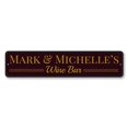 thumbnail image 2 of Home Wine Bar Novelty Decor, Metal Wall Sign - 4x18 Inches, 2 of 4