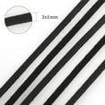 thumbnail image 2 of 100 Yards Flat Faux Suede Leather Lace 3mm Micro-Fiber Leather String Cord Beading Thread with Imitation Leather for Jewelry Making Crafting Tassels Necklaces Bracelet Bowknot - Black, 2 of 6